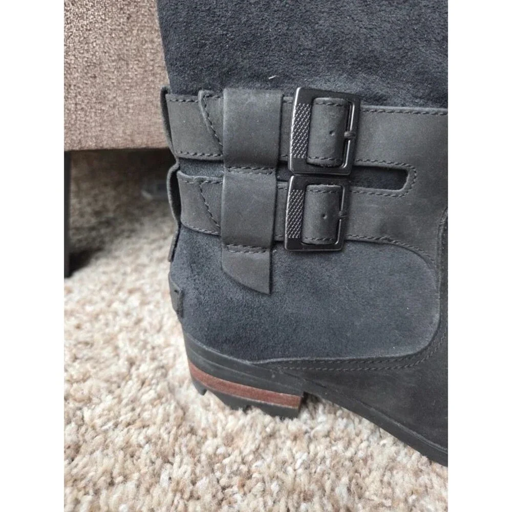 Sorel black lolla II tall boots